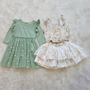 Just Lizzy And Old Navy Tutu Outfit Bundle For Baby Girls